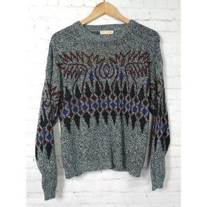 Adam Sloane Vintage Gray Sweater Size Medium